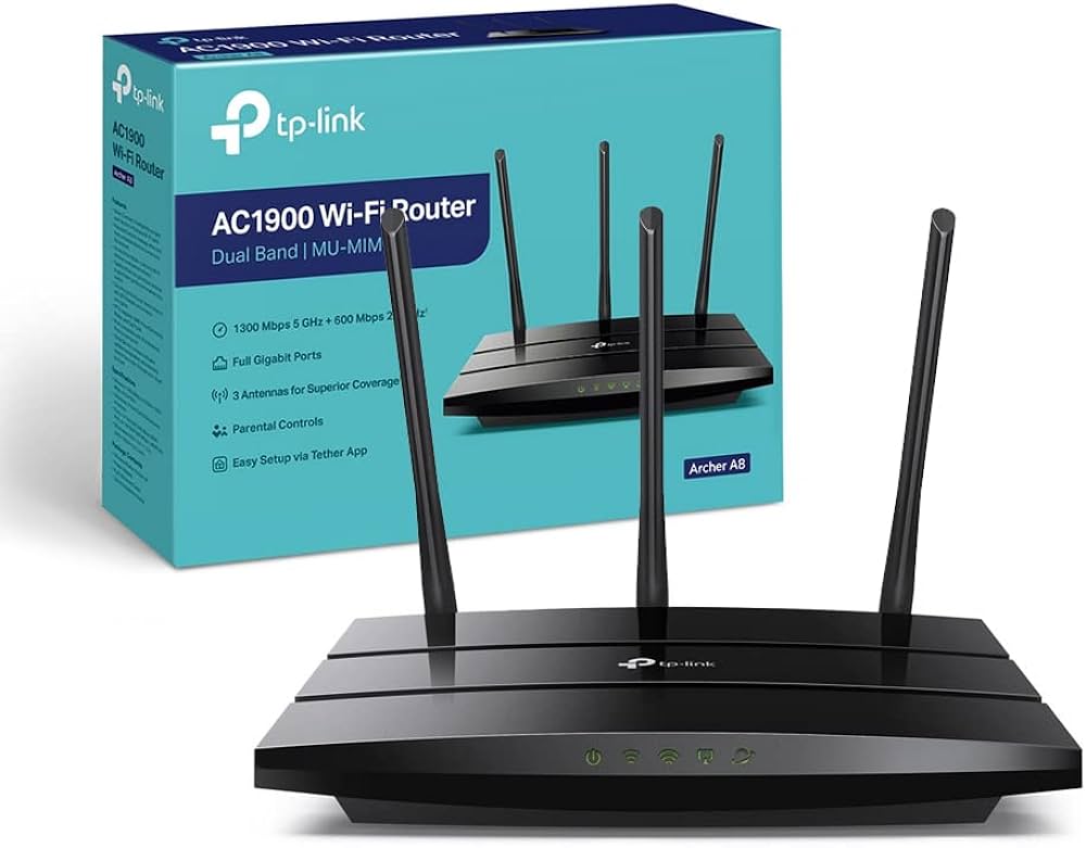 Archer A8 Router Wi-Fi MU-MIMO AC1900
