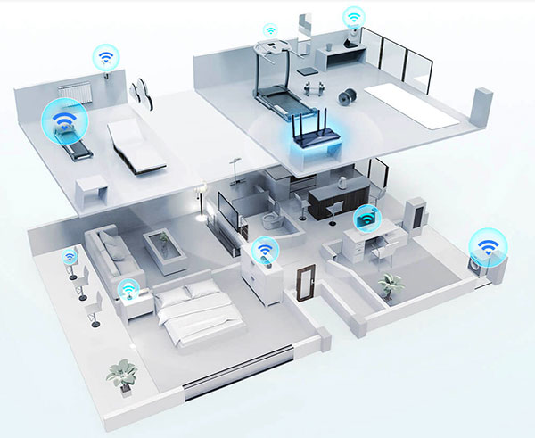 Phạm vi phát song bộ phát wifi