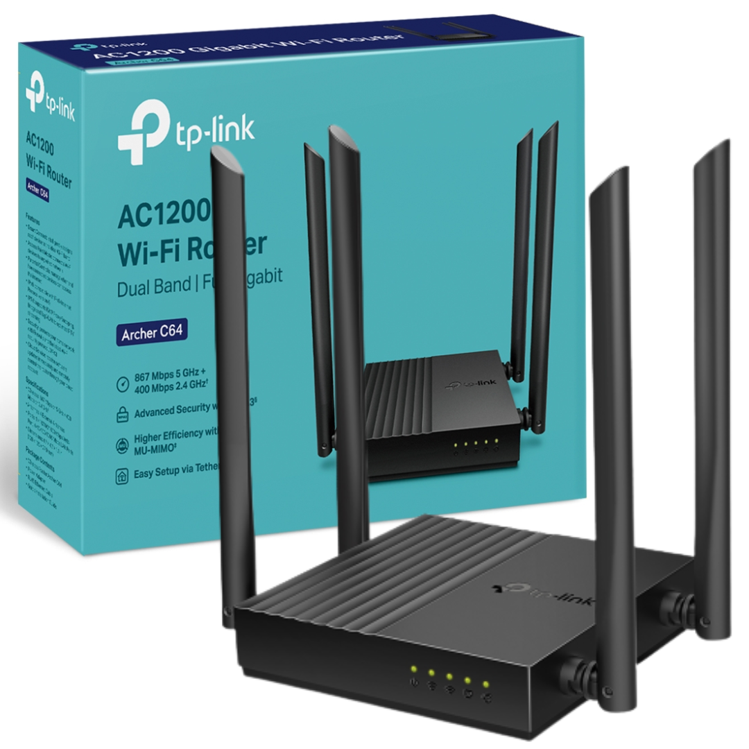 Archer A64 Router Wi-Fi AC1200 MU-MIMO