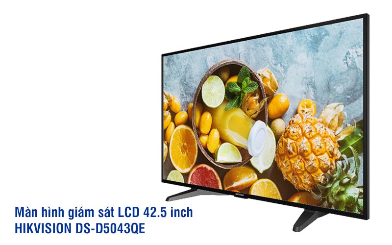 Màn hình giám sát LCD 42,5 inch Hikvision DS-D5043QE (Nguồn: Hikvision)