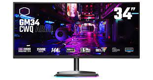 Màn hình Gaming Cooler Master GM34-CWQ ARGB 34