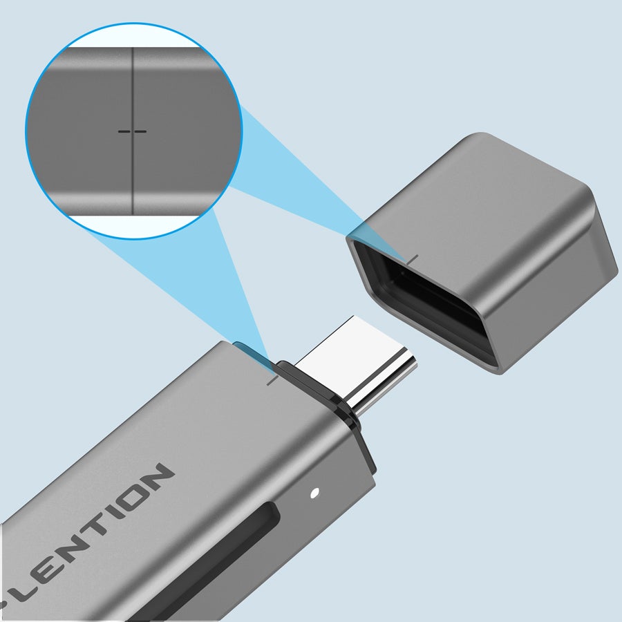 Đầu đọc thẻ USB-C Lention C7