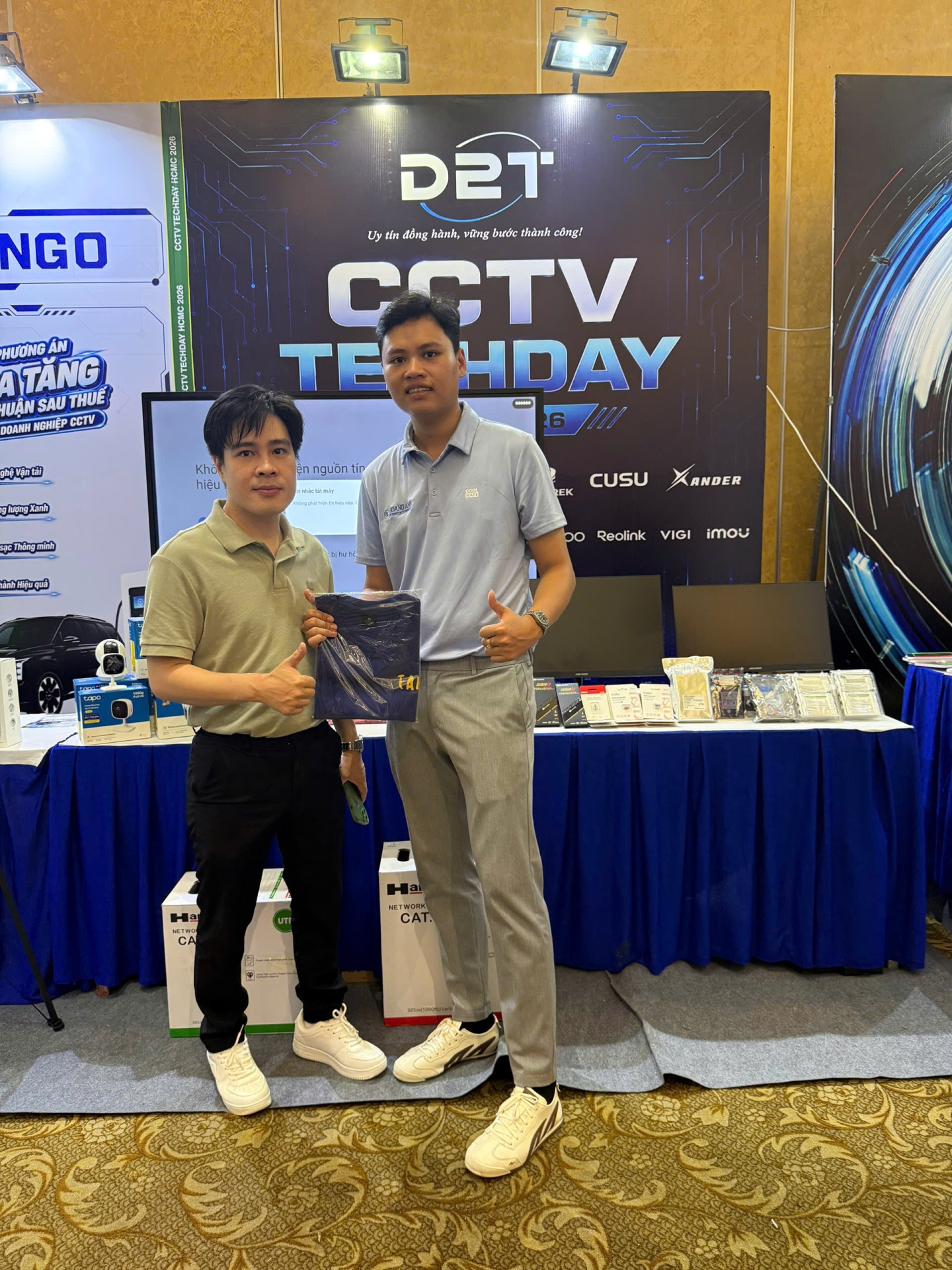 D2T ĐỒNG HÀNH CÙNG CCTV TECHDAY HCMC 2026 – NHÀ TÀI TRỢ VÀNG