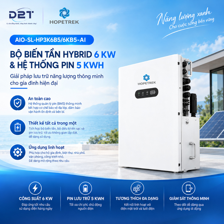 HOPETREK AIO-SL-A1 SERIES – GIẢI PHÁP NĂNG LƯỢNG TẤT CẢ TRONG MỘT