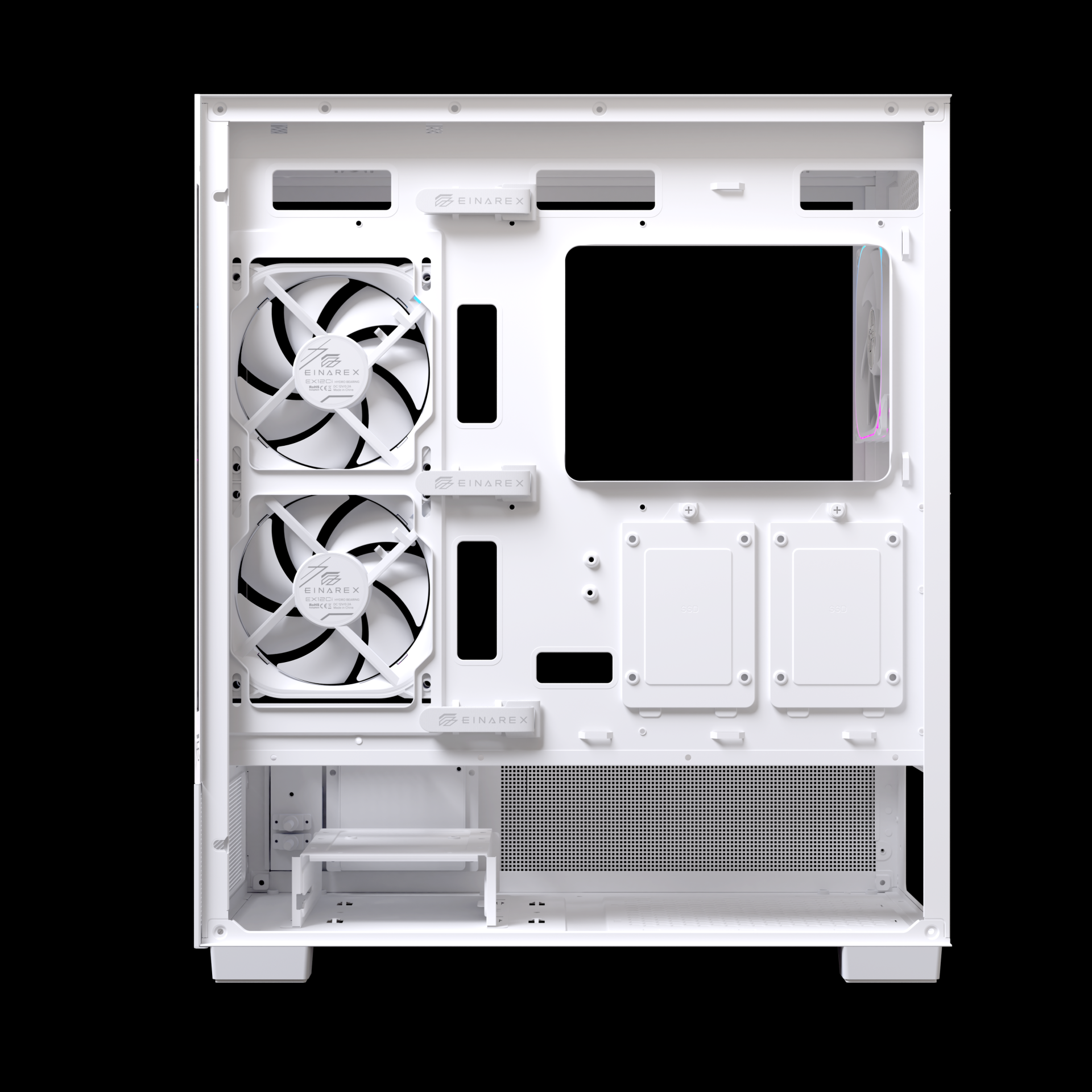 CASE EINAREX S501D RGB WHITE
