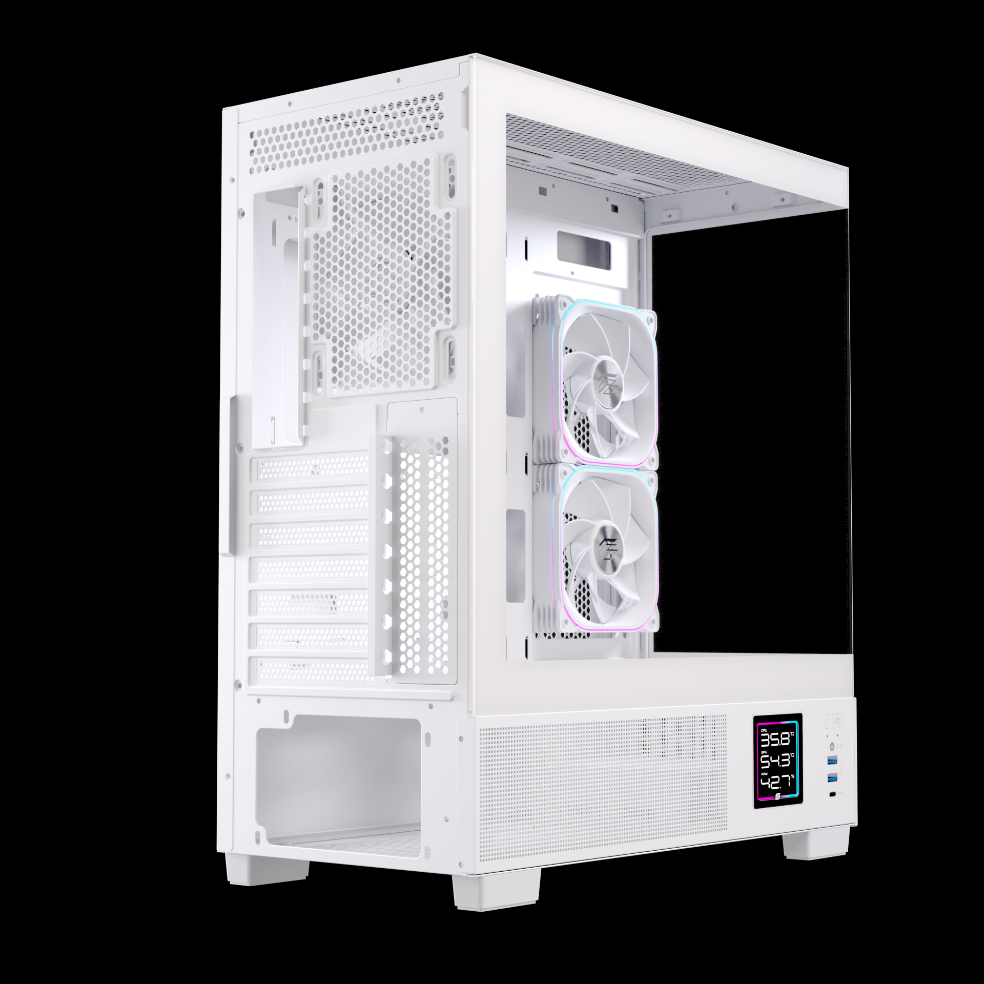 CASE EINAREX S501D RGB WHITE