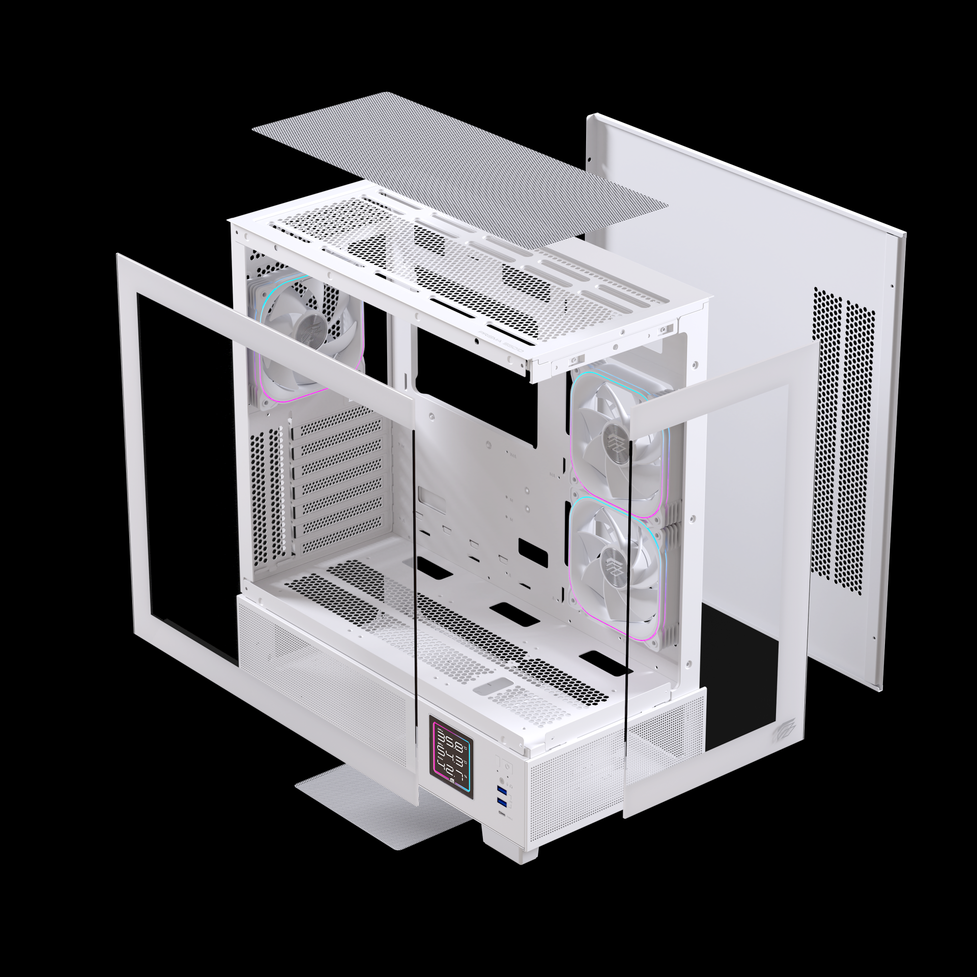 CASE EINAREX S501D RGB WHITE