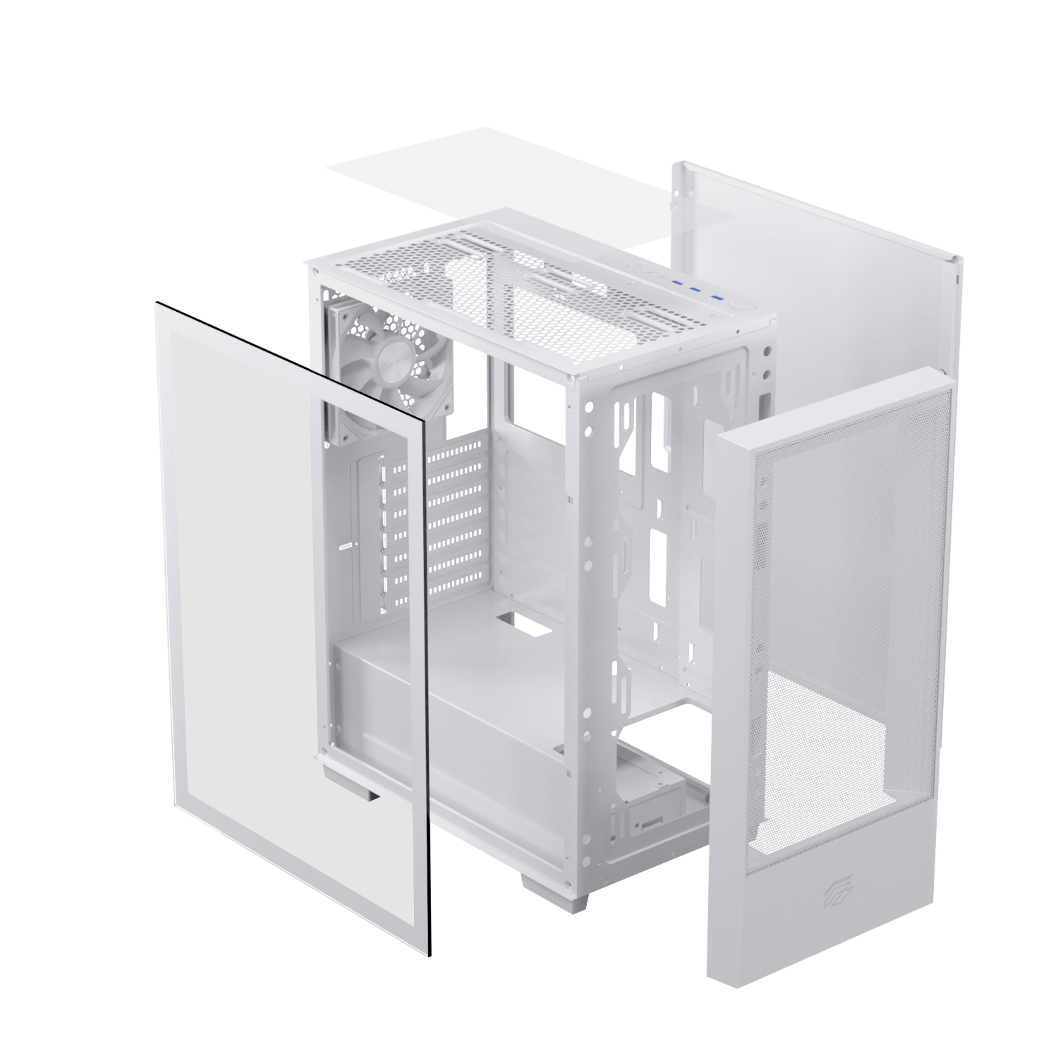CASE EINAREX P100 CORE WHITE
