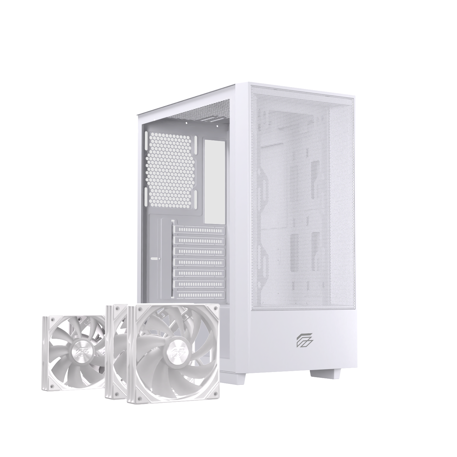 CASE EINAREX P100 RGB WHITE