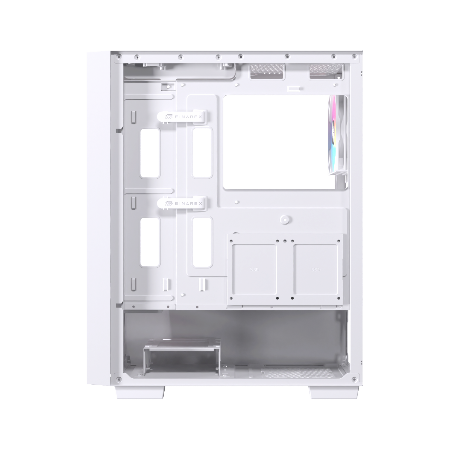 CASE EINAREX P100 RGB WHITE