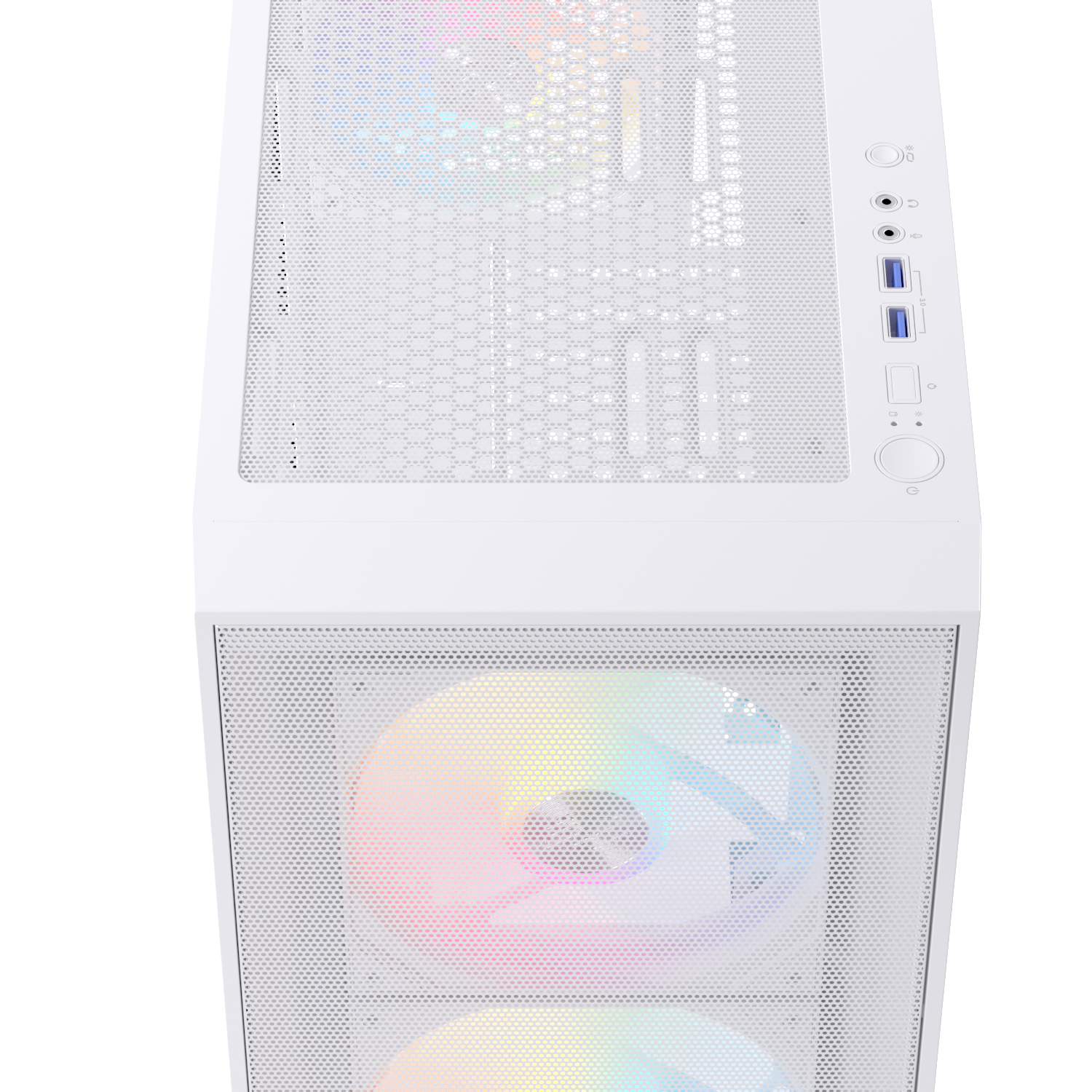 CASE EINAREX P100 RGB WHITE