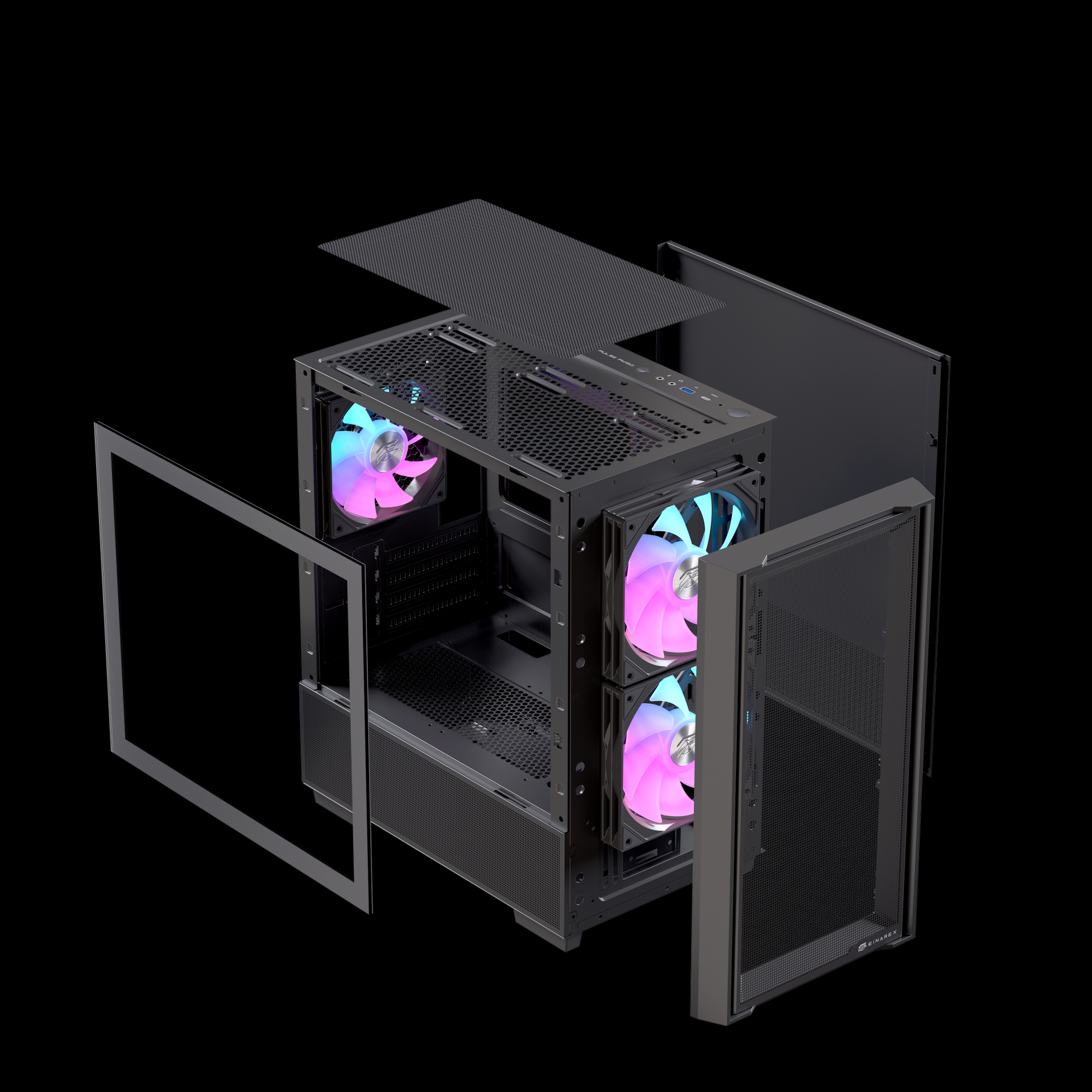 CASE EINAREX PM150 RGB BLACK