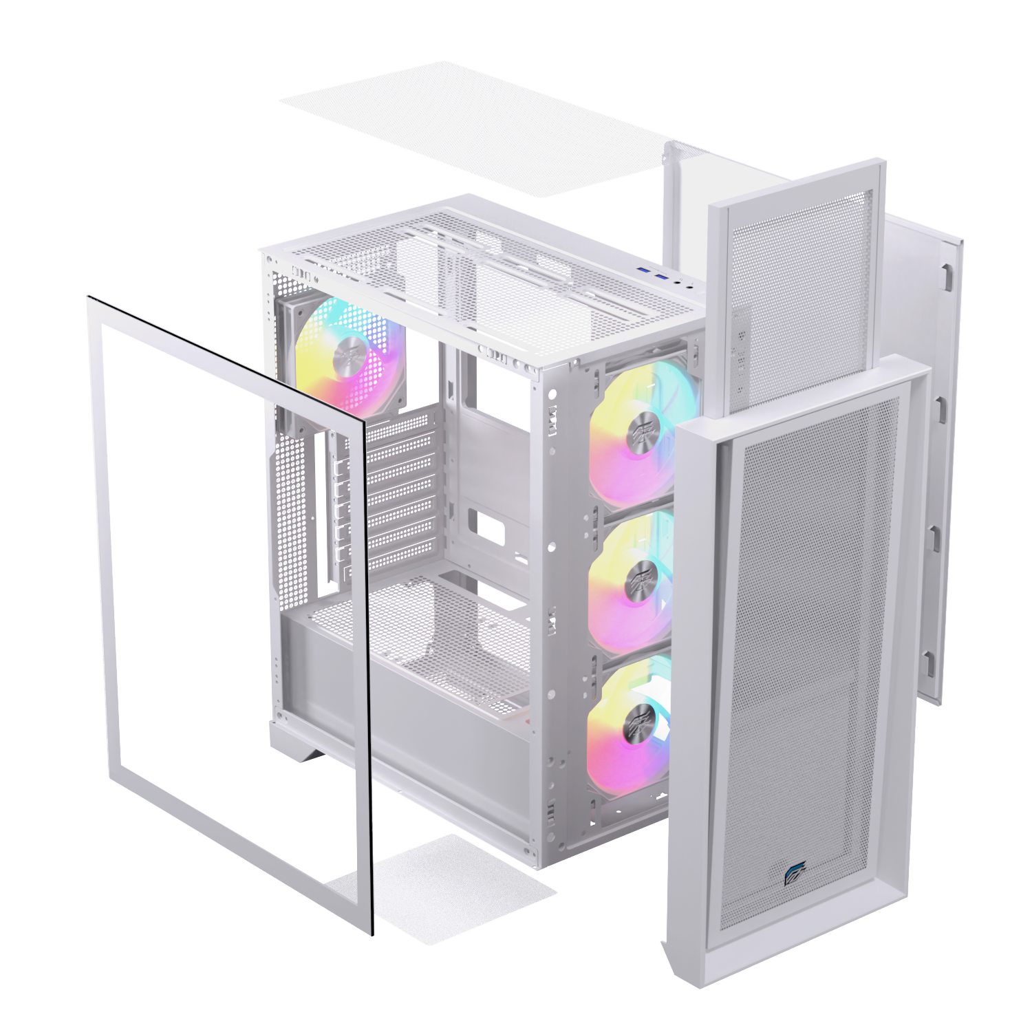 CASE EINAREX P600 RGB WHITE