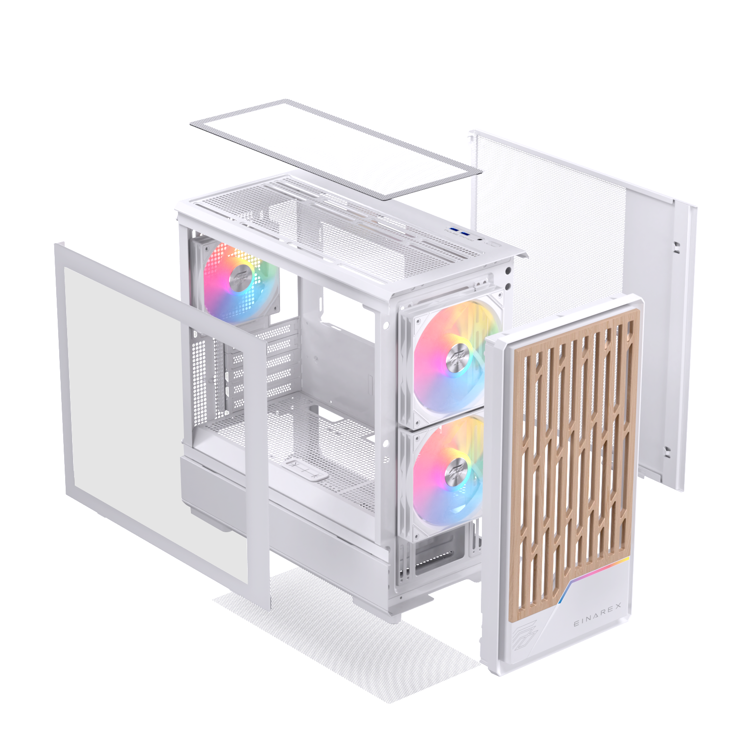 CASE EINAREX PM400 RGB WHITE