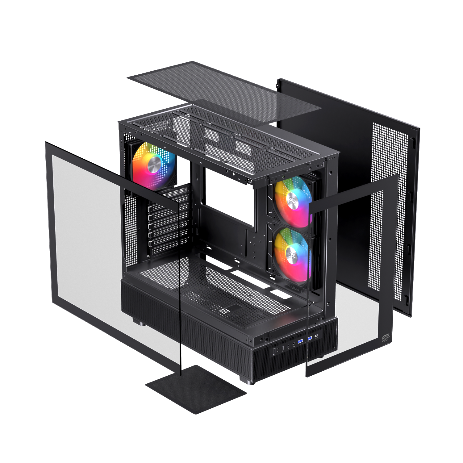 CASE EINAREX S500 RGB BLACK