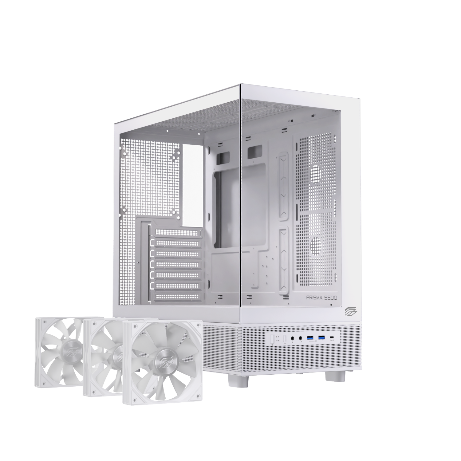 CASE EINAREX S500 RGB WHITE