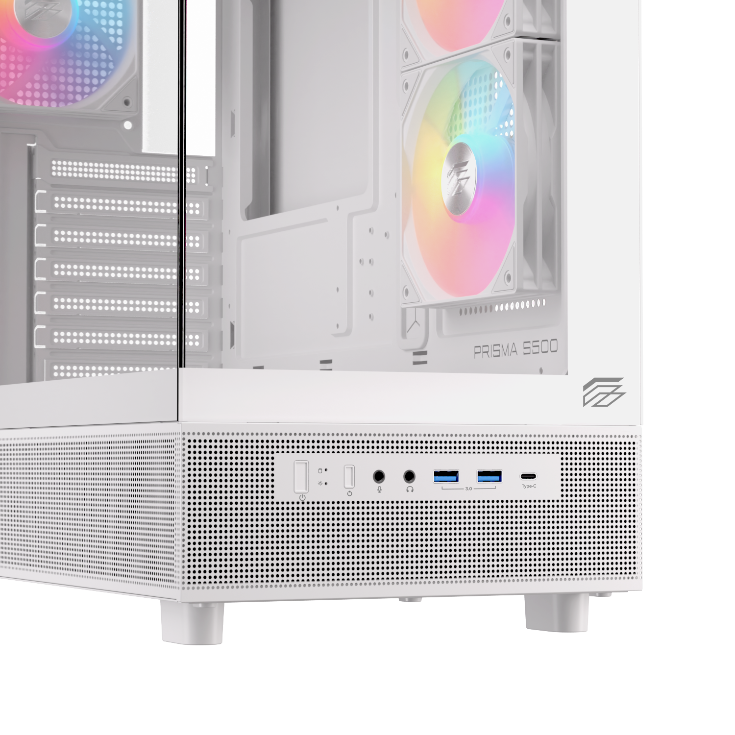 CASE EINAREX S500 RGB WHITE