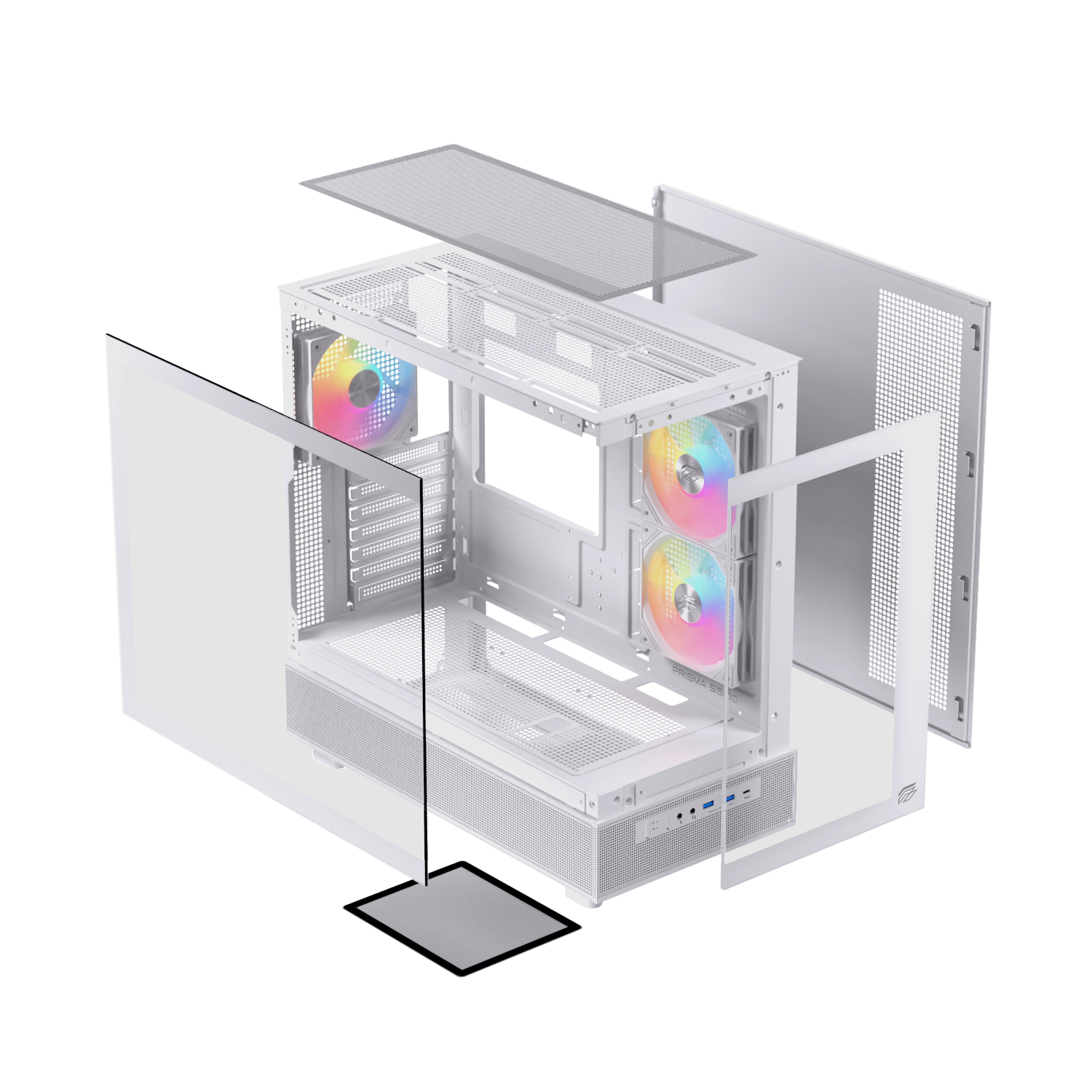CASE EINAREX S500 RGB WHITE