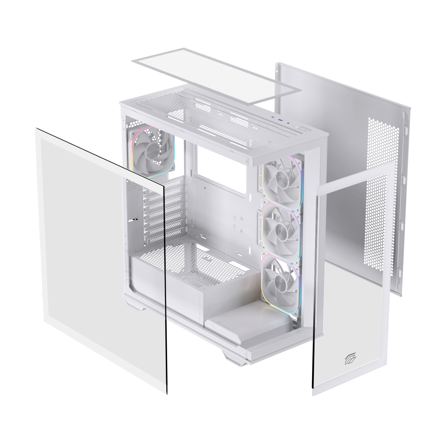 CASE EINAREX S700 RGB WHITE