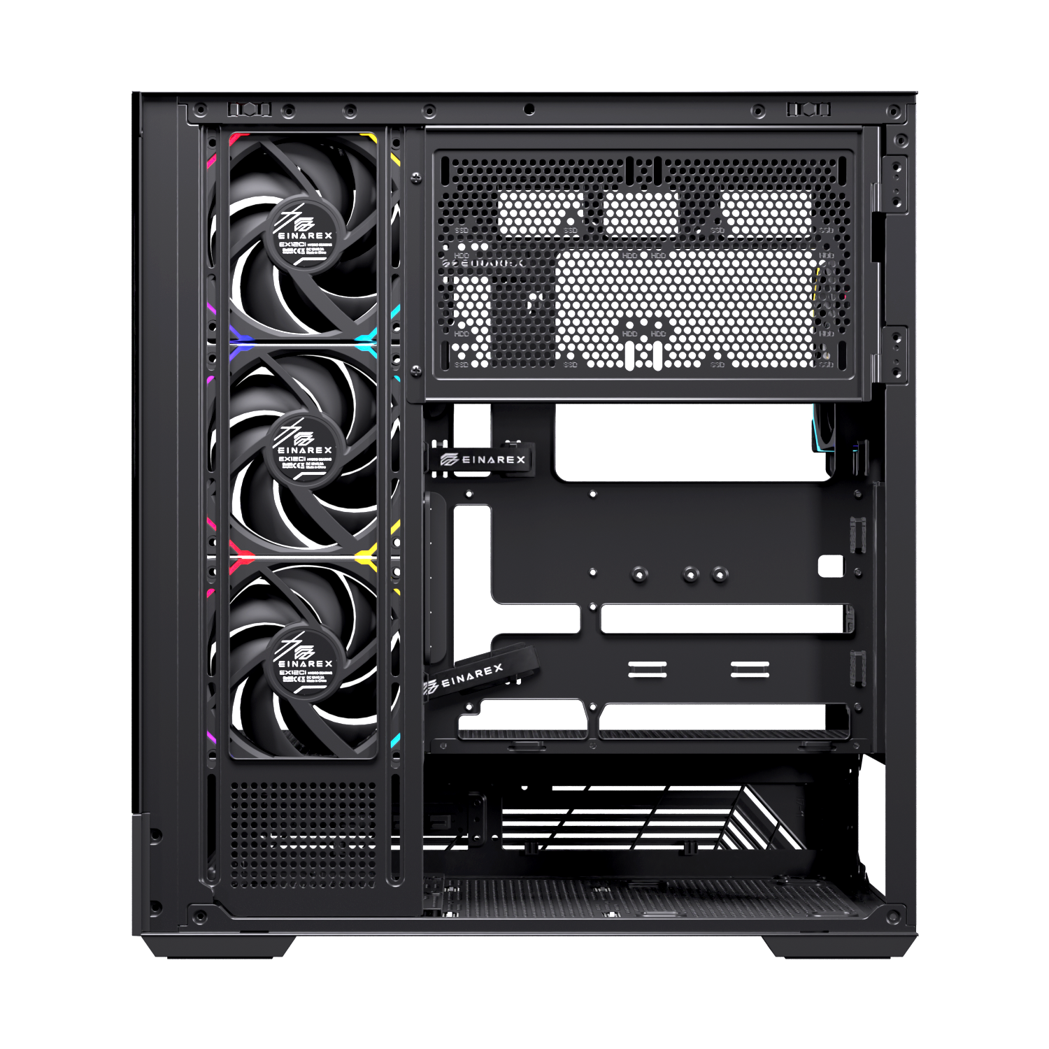 CASE EINAREX S800 RGB BLACK