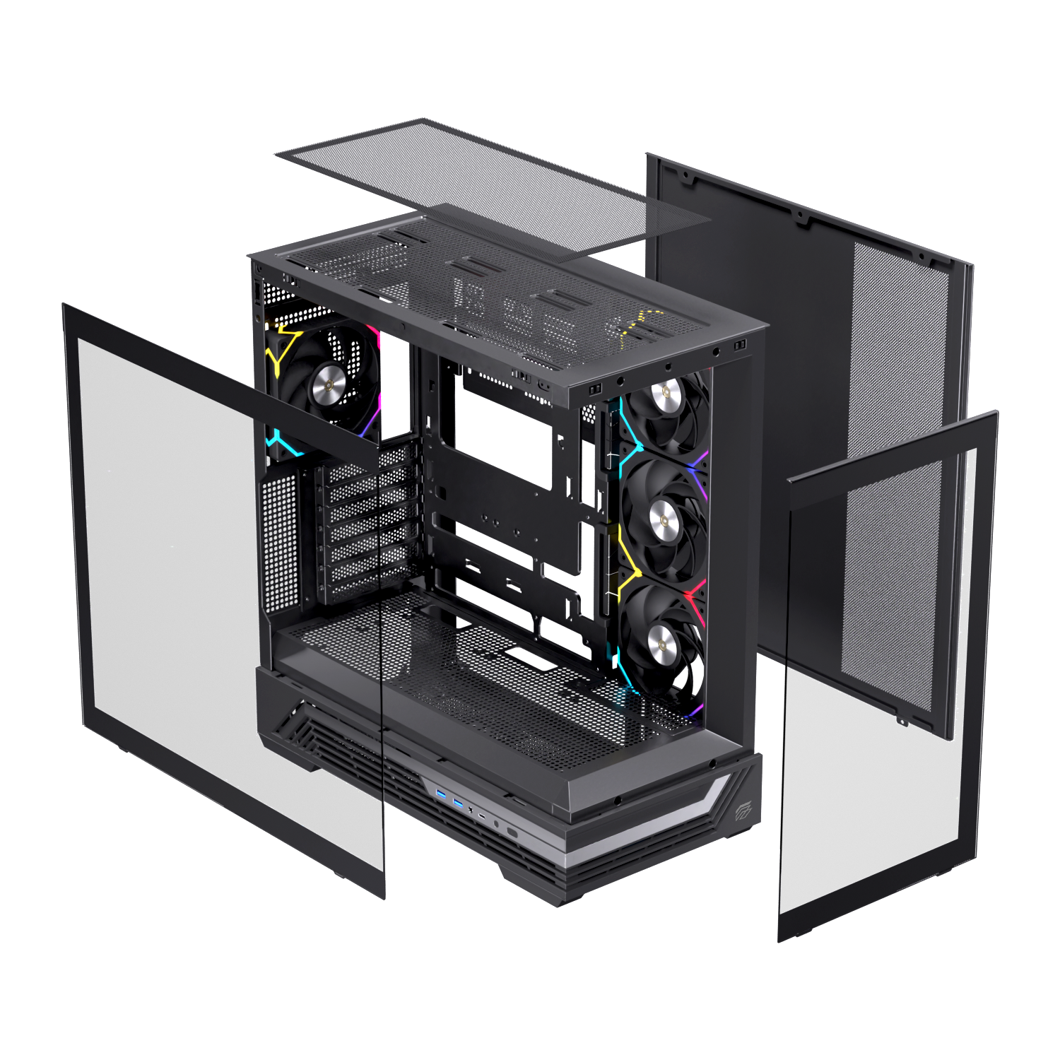 CASE EINAREX S800 RGB BLACK