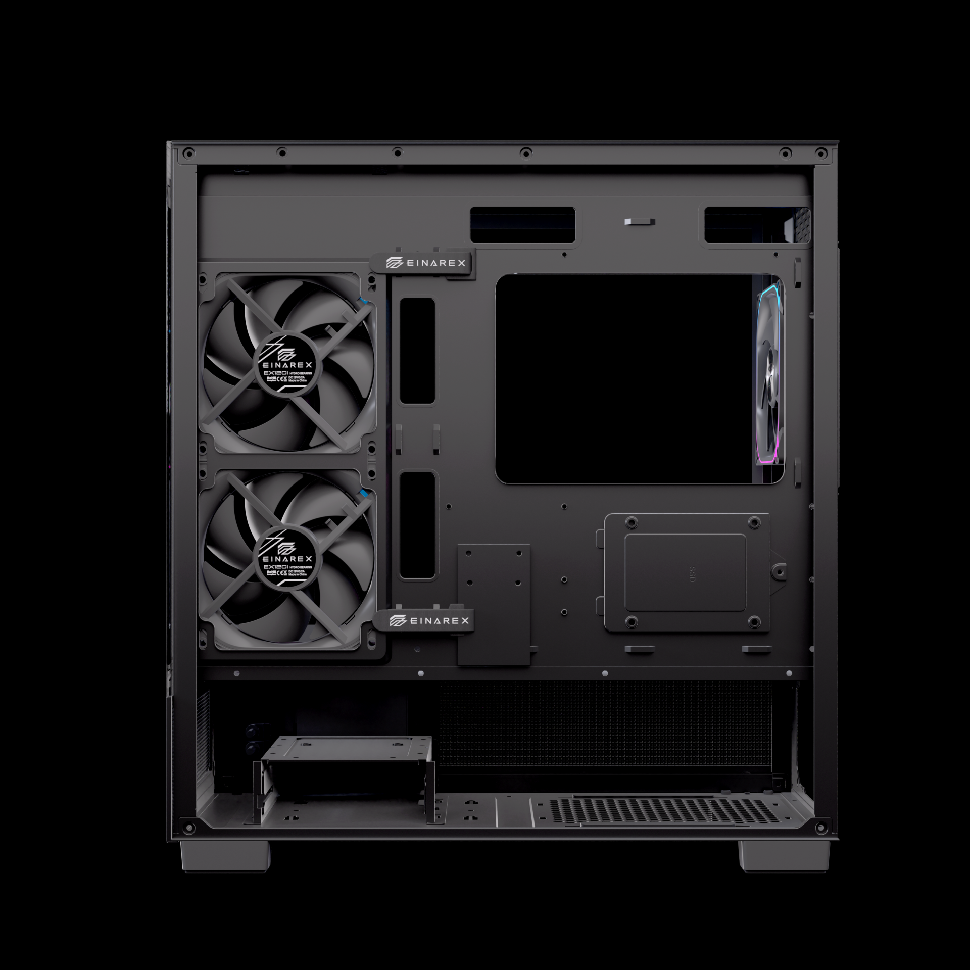 CASE EINAREX SM501D RGB BLACK