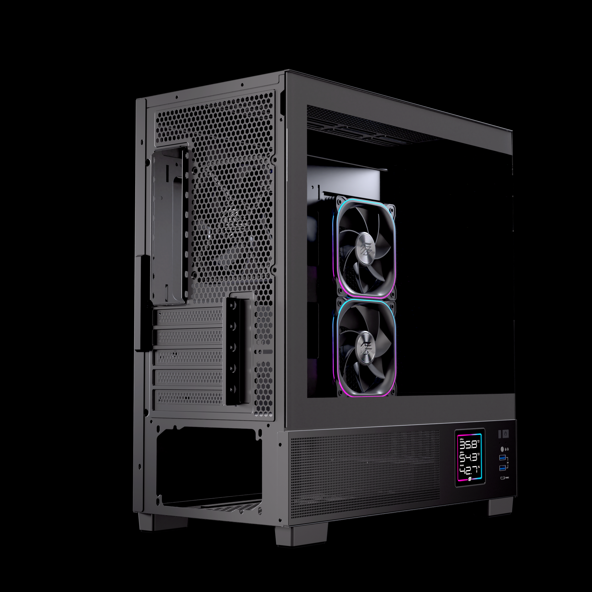 CASE EINAREX SM501D RGB BLACK