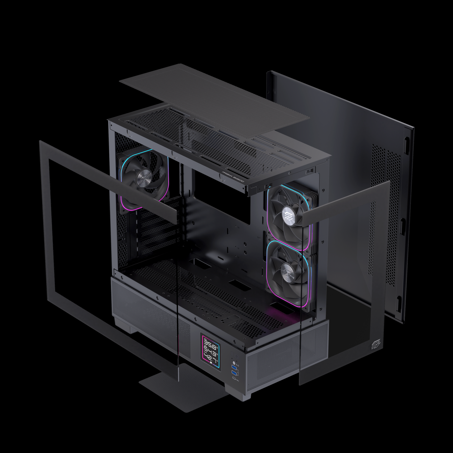 CASE EINAREX SM501D RGB BLACK