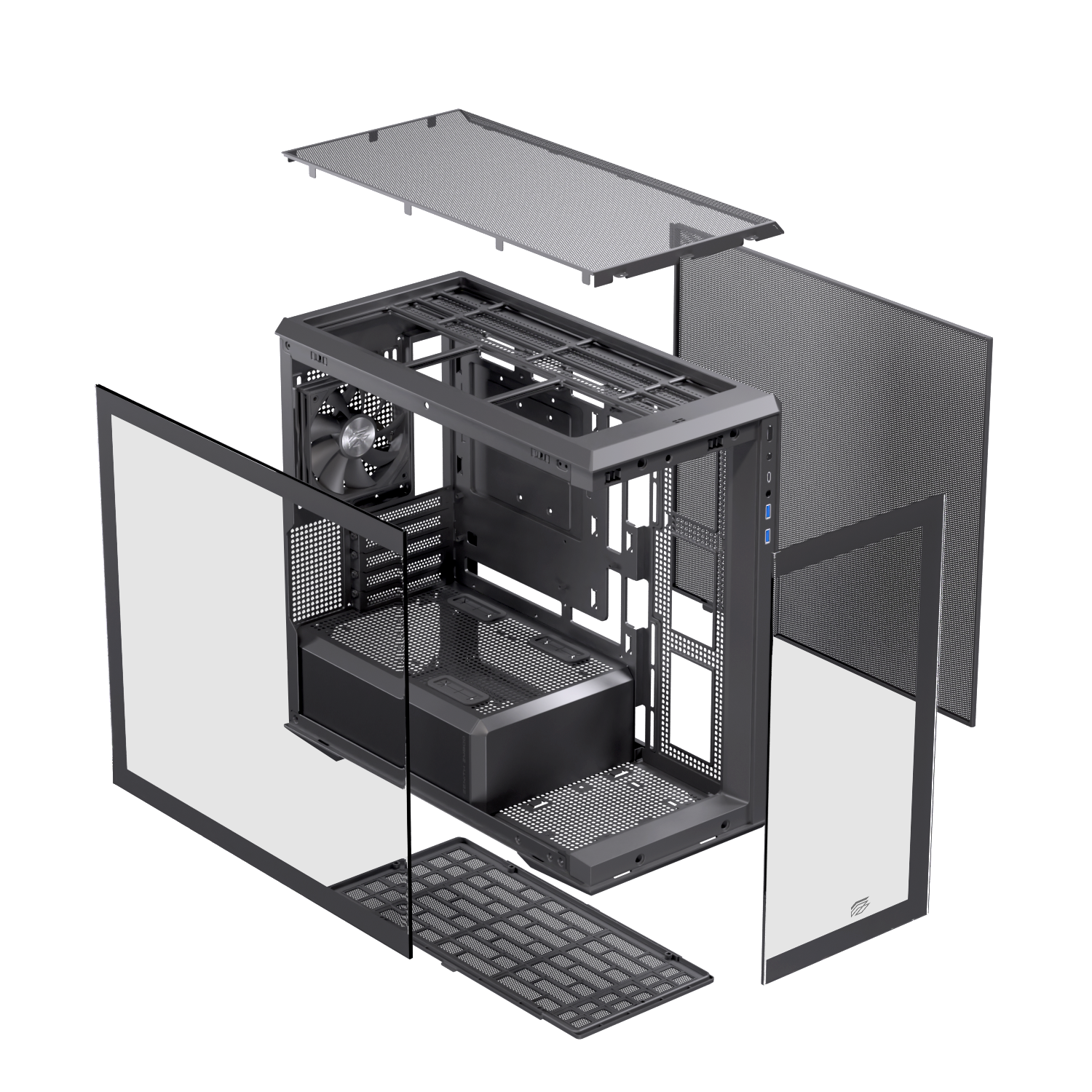 CASE EINAREX ZM800 CORE BLACK