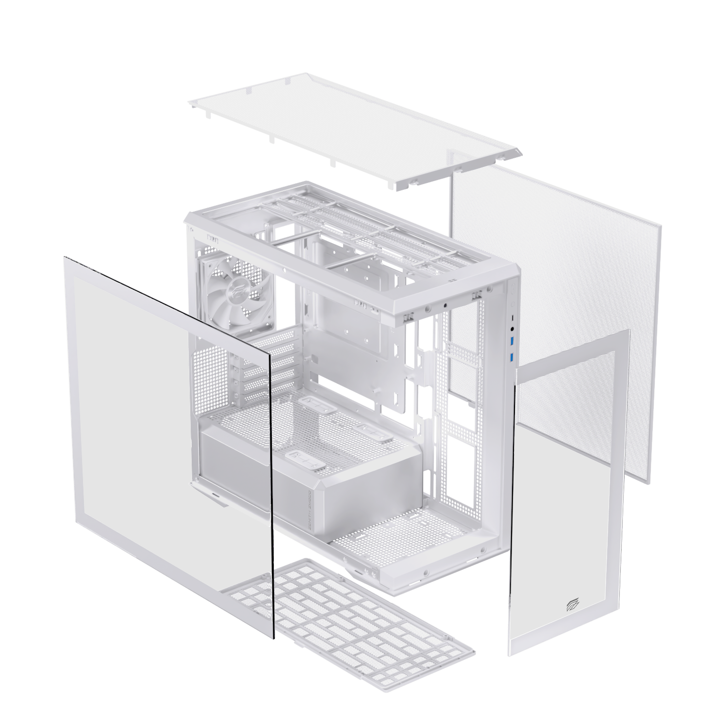 CASE EINAREX ZM800 CORE WHITE
