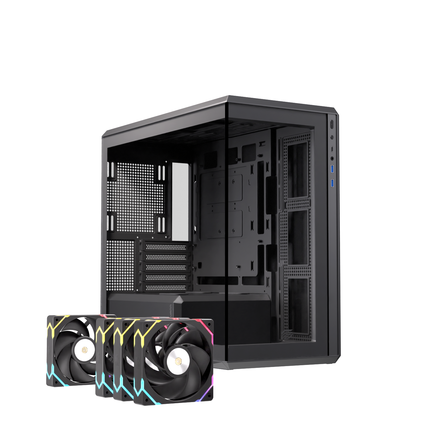 CASE EINAREX ZM800 RGB BLACK