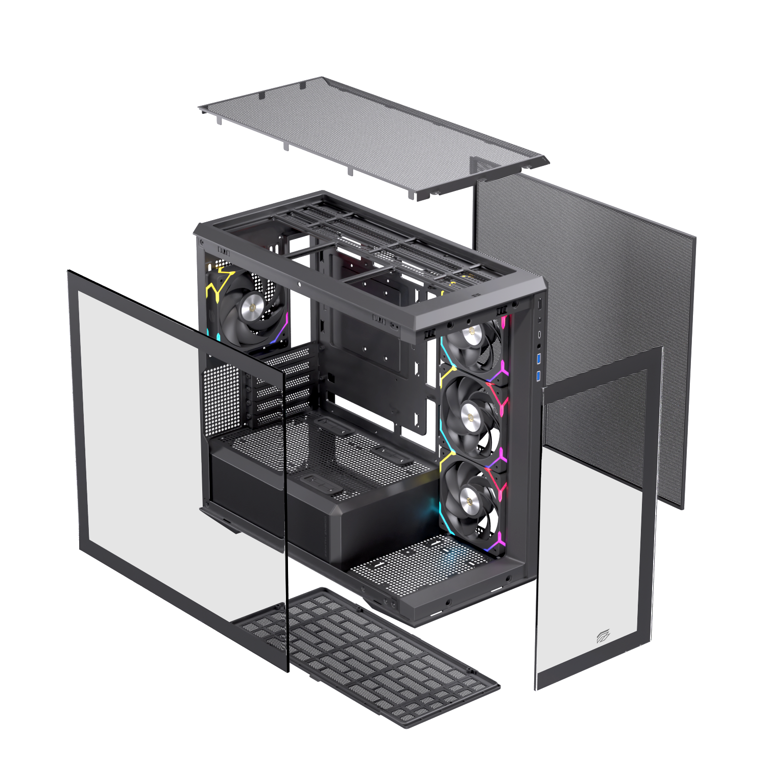 CASE EINAREX ZM800 RGB BLACK
