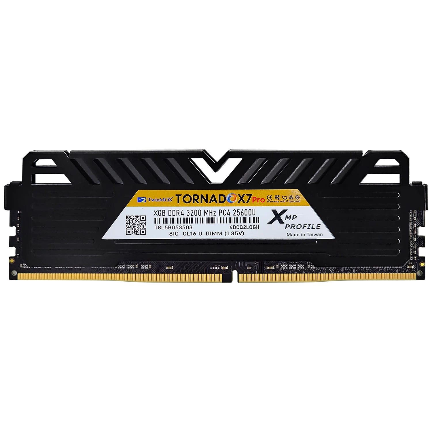 TwinMOS TornadoX7 Pro DDR4 3200MHz CL16 U-DIMM