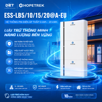 ESS-LB5/10/15/20@A-EU – LƯU TRỮ THÔNG MINH, CHỦ ĐỘNG NĂNG LƯỢNG