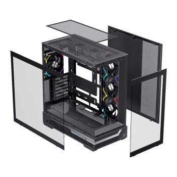 CASE EINAREX S800 RGB BLACK