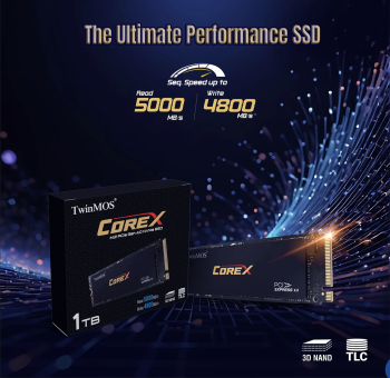 TwinMOS CoreX M.2 PCIe Gen 4.0 NVMe SSD